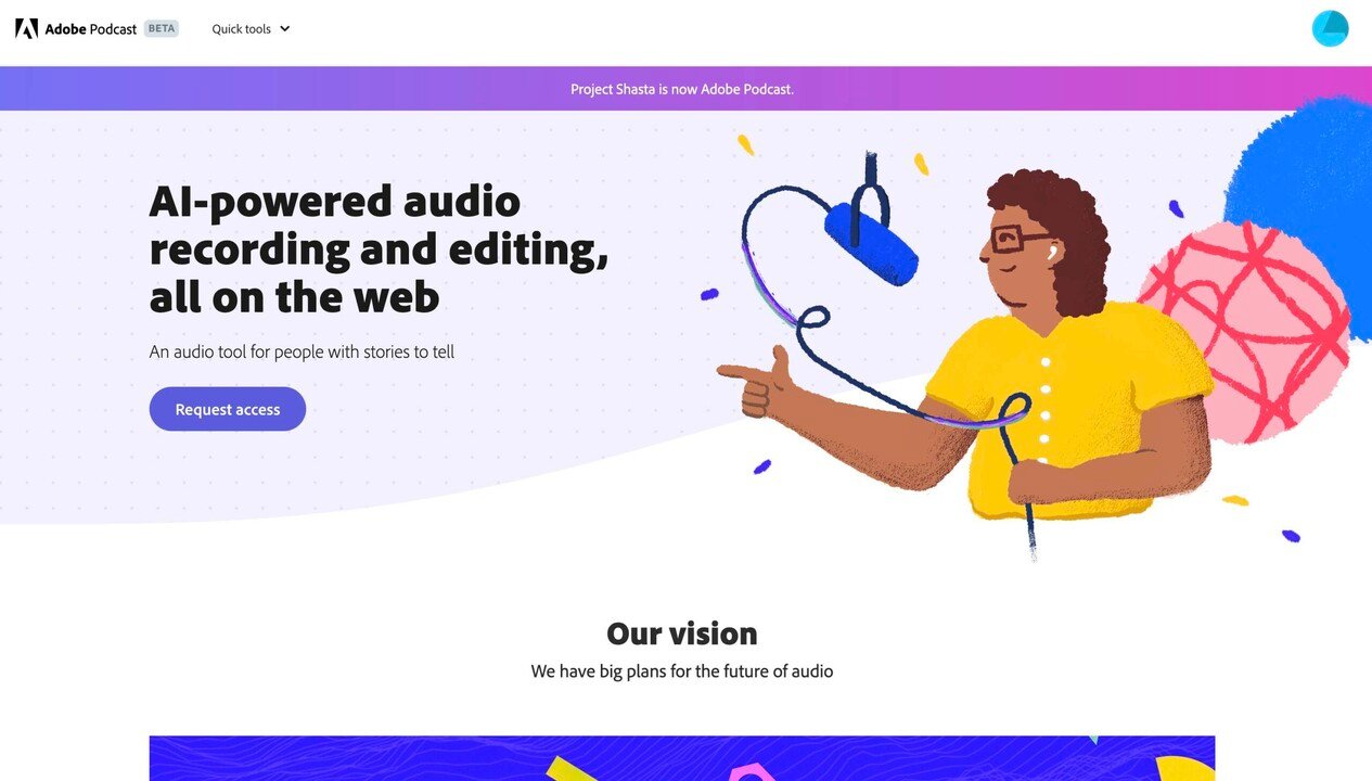 Come migliorare il tuo audio online con Adobe Express Podcast 25 1683560587501