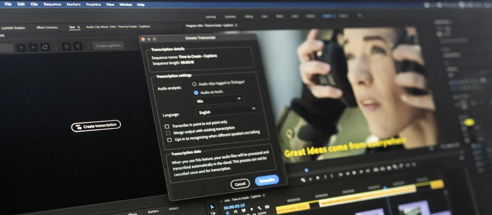 Adobe Premiere Pro per Apple M1