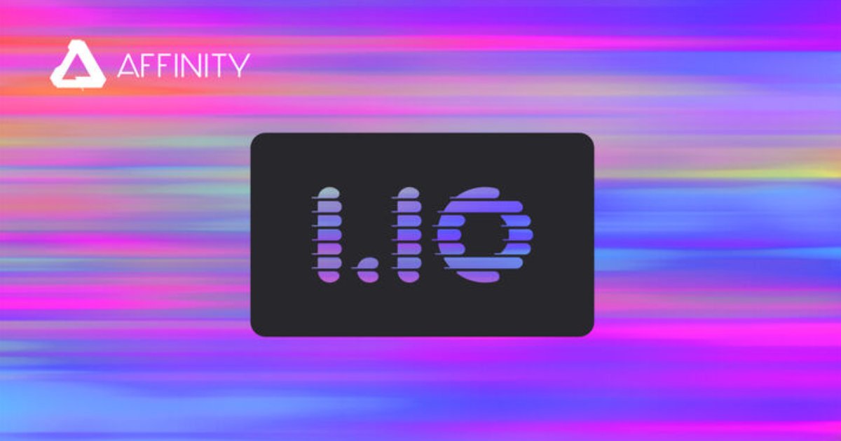 Affinity 1.10