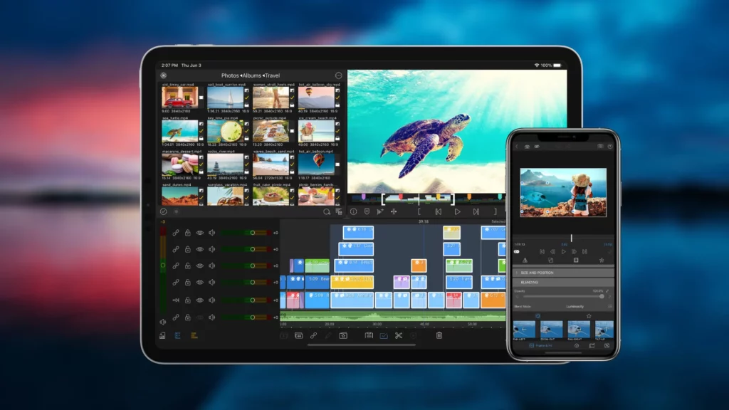 LumaFusion, disponibile su iOS, iPadOS arriverà anche su Android e ChromeOS ed è l'app più gettonata per il video editing (montaggio video) da dispositivi mobili.