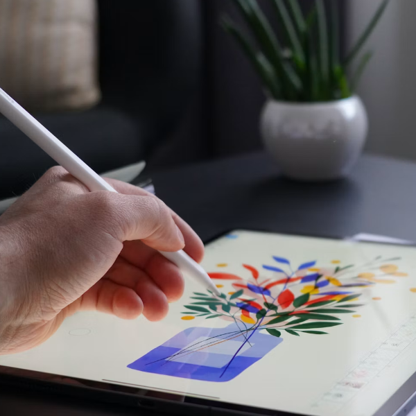 Illustrazione su iPad