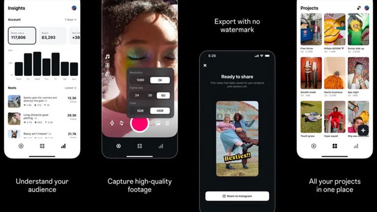 Instagram si prepara per lanciare la nuovissima app di montaggio video chiamata Edits, pronta a competere con CapCut...