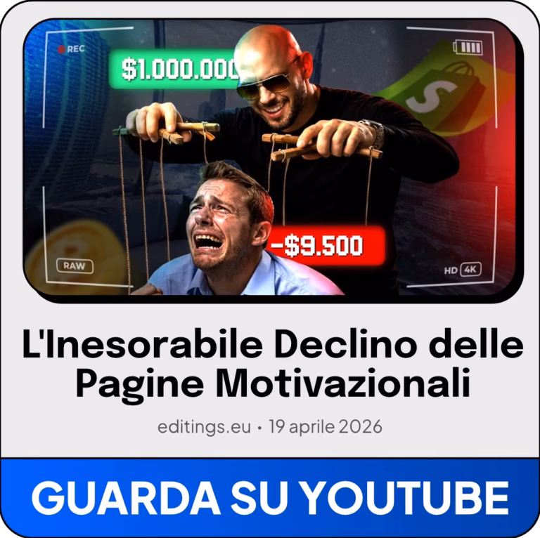 Video: L'Inesorabile Declino delle Pagine Motivazionali