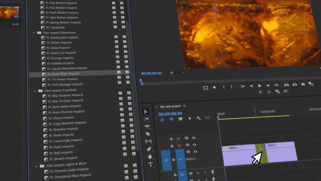 Adobe Premiere Pro si espande grazie ad un colossale aggiornamento: più di 90 nuovi effetti grazie a Film Impact 26 Adobe, grazie all'acquisizione di Film Impact, ha integrato l'intera libreria del plugin all'interno della libreria di Premiere Pro, portando con sé più di 90 effetti, transizioni e animazioni.