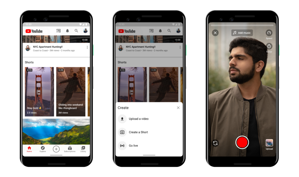 Gli YouTube Shorts si allungano fino a tre (3) minuti - Il nuovo aggiornamento della piattaforma di Google